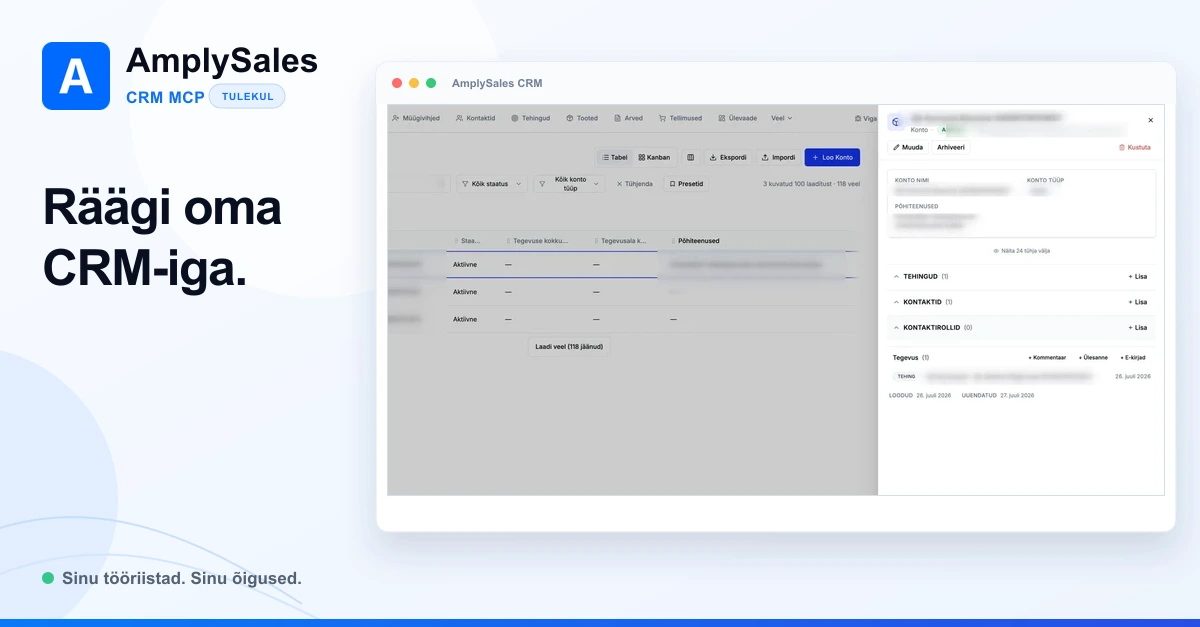 Mis on MCP? Kuidas Model Context Protocol CRM-is töötab