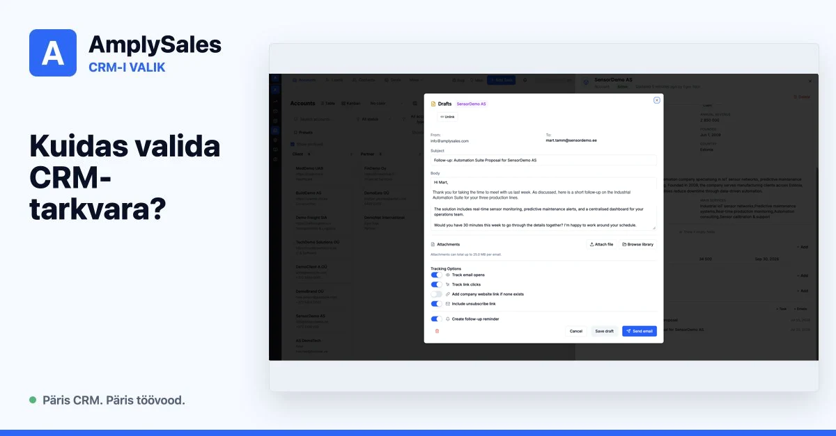 Kuidas valida CRM-tarkvara väikesele müügitiimile